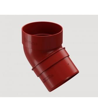 Колено 45° ПВХ Деке Standard Красный