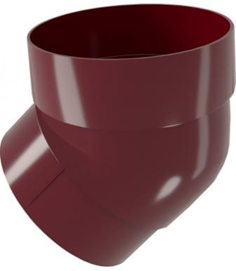 Колено трубы 45° ПВХ Grand Line КЛАССИКА Бордо