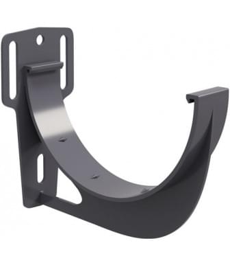 Кронштейн желоба ПВХ Grand Line Slider КЛАССИКА Графит