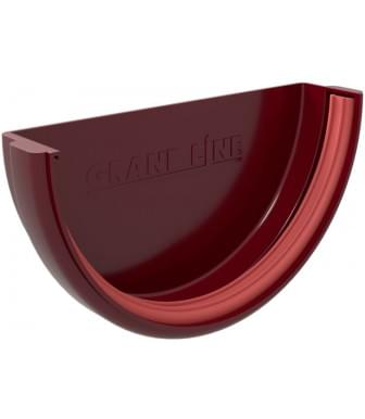 Заглушка желоба ПВХ Grand Line КЛАССИКА Бордо